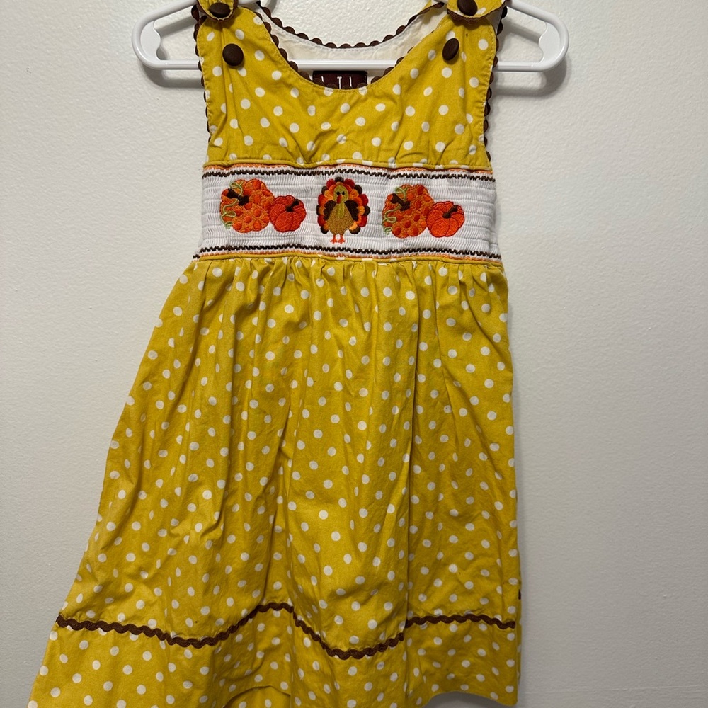 Girls thanksgiving dress